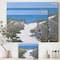 Designart - Beach Bike - Nautical & Coastal Canvas Wall Art